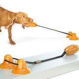 Multifunction Double Tug Rope Balls Sucker Toy Dog Molar Bite Toys